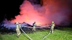 Nocny pożar stodoły w Lasowicach Wielkich – tygodniowy raport malborskich służb mundurowych.