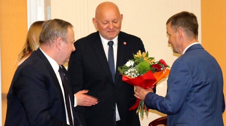 Starostą sztumskim ponownie wybrany Leszek Sarnowski.