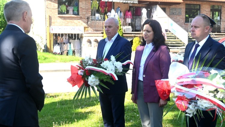 Nowy Dwór Gdański. 79. rocznica zakończenia II wojny światowej.