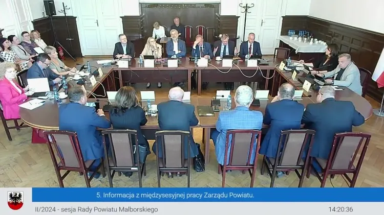 II/2024 - sesja Rady Powiatu Malborskiego - zobacz wideo