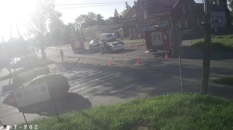 Wypadek, kolizja i pożar mieszkania ? tygodniowy raport malborskich służb…