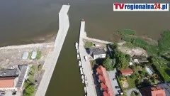 Frombork. Przebudowa portu rybackiego - zobacz najnowsze wideo maj 2024.