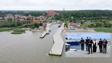 Frombork. Zakończenie przebudowy portu rybackiego - briefing prasowy.&#8230;
