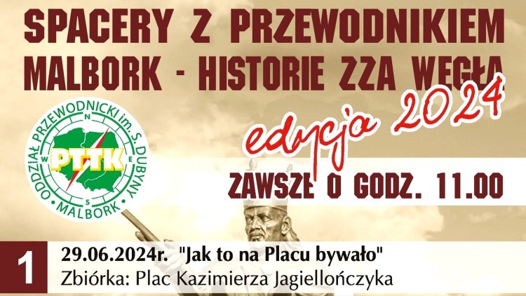 Malbork. Spacery z Przewodnikiem – sprawdź kiedy i gdzie.