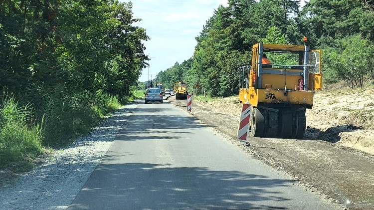 Przebudowa DW501. Przekop Mierzei Wiślanej – Kąty Rybackie. Lipiec…
