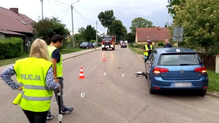 Gmina Lichnowy. Nie ustąpił pierwszeństwa przejazdu i spowodował wypadek&#8230;