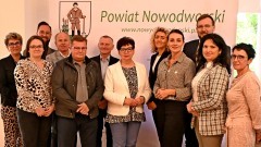Nowy Dwór Gdański. Spotkanie Wojewody Pomorskiej z samorządowcami.