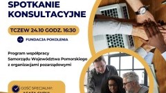 Malbork. Zaproszenie organizacji pozarządowych na spotkanie konsultacyjne.