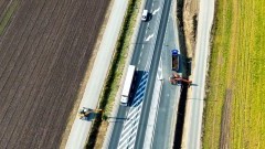 Ostatnie porządki na DK22 między Knybawą i Gnojewem