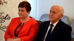 Nowy Dwór Gdański. Złote Gody państwa Barbary i Stanisława Górskich.