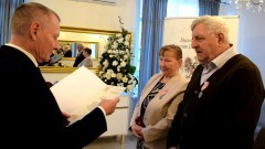 Nowy Dwór Gdański. Jubileusz 50-lecia małżeństwa państwa Danuty i Adama Kubiak.