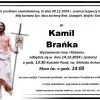 Zmarł Kamil Brańka. Miał 34 lata.