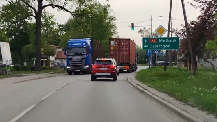 Autobusem ze Starego Pola do Malborka i z powrotem.