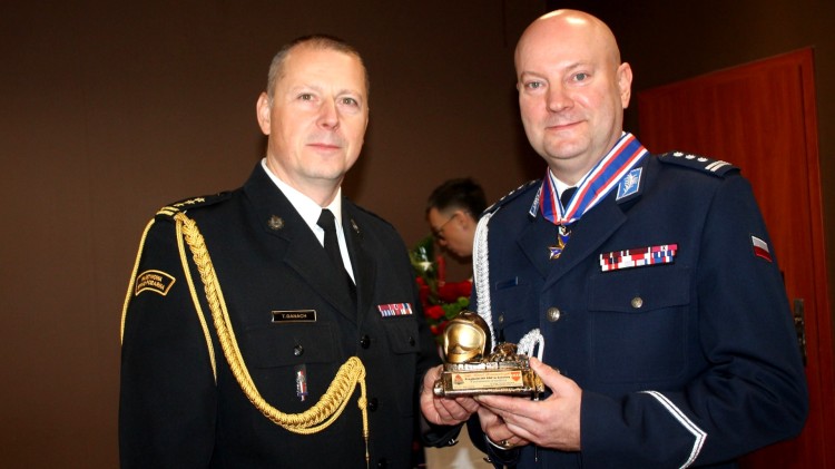 Zmiany kadrowe w sztumskiej policji - pożegnanie komendanta insp. Karola Dziemiańczyka.