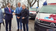 Firma Leier sprezentowała kolejną karetkę dla malborskiego szpitala.&#8230;