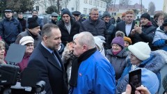 Karol Nawrocki kandydat na Prezydenta RP przyjechał do Malborka. Zobacz wideo i zdjęcia - 13.02.2025