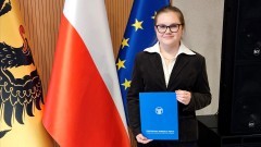 Sukces ekonomistki z Technikum nr 3 w Malborku w konkursie wojewódzkim.
