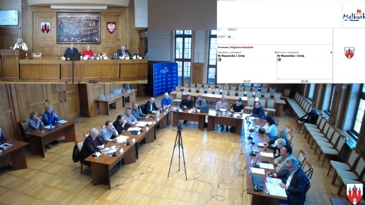XIV nadzwyczajna sesja Rady Miasta Malborka - 17.03.2025. Oglądaj.