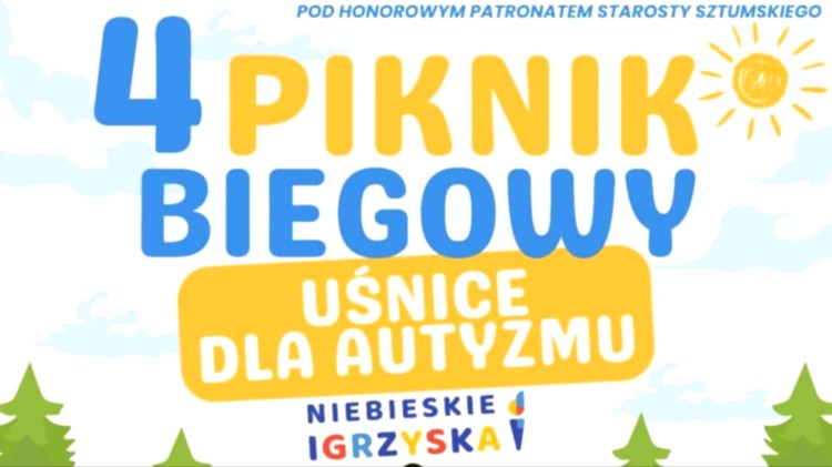 W kwietniu Piknik Biegowy - Uśnice dla Autyzmu.