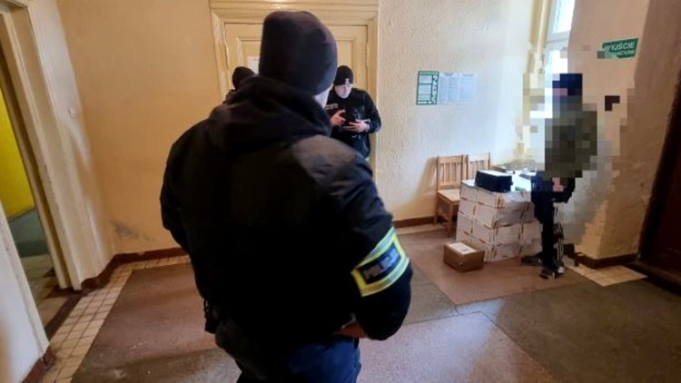 Wspólne działania policjantów i funkcjonariuszy Straży Granicznej na terenie powiatu sztumskiego.