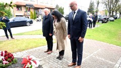80. rocznica zakończenia II wojny światowej – w Nowym Dworze Gdańskim oddano hołd  bohaterom.