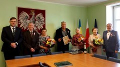 Złote Gody w Gminie Sztutowo – trzy pary odznaczone Medalami za Długoletnie Pożycie Małżeńskie.