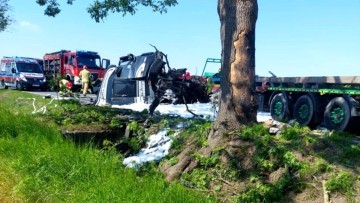 Śmiertelny wypadek w Kamionce. Czarna seria na drodze krajowej 55.