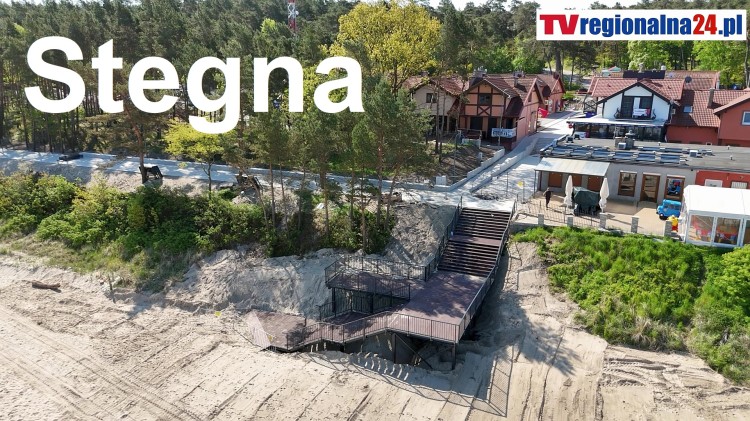 Stegna. Modernizacja zejść na plażę i promenady – zobacz najnowsze…