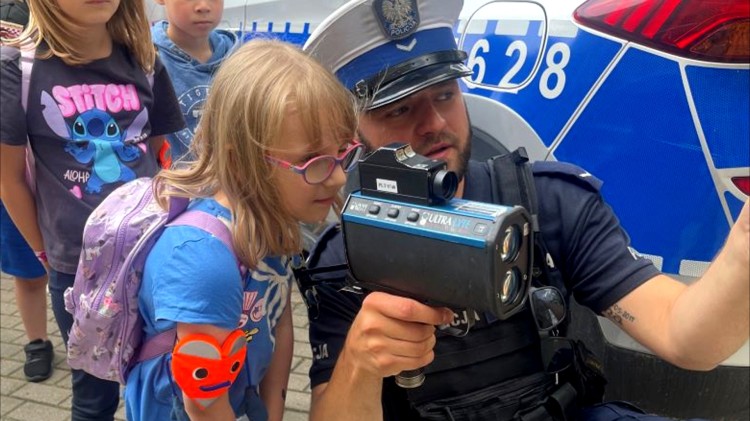 Przedszkolaki z Promyczka odwiedziły sztumskich policjantów.