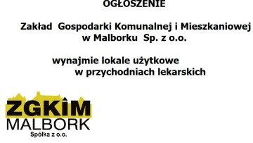 Zakład Gospodarki Komunalnej i Mieszkaniowej w Malborku Sp.z o.o. wynajmie&#8230;