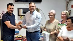 Turniej Bilarda w Kątach Rybackich – Paweł Zakrzewski zdobywcą Pucharu Wójta.