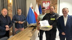Nowy sprzęt dla strażaków ochotników z gminy Nowy Dwór Gdański.