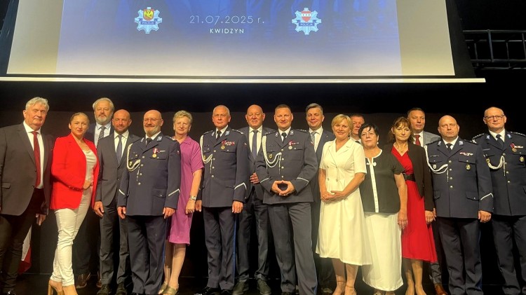 Święto Policji - funkcjonariusze z powiatu sztumskiego wyróżnieni za służbę.