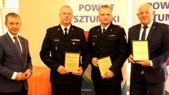 Sesja Rady Powiatu Sztumskiego - podsumowanie skutków ulewnych deszczy i podziękowania dla służb.