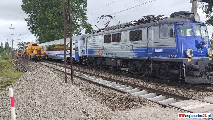 160 km/h z Malborka do Elbląga. Trwają prace na linii kolejowej 204 - zobacz wideo