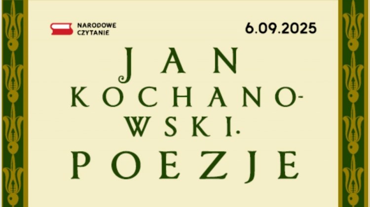 Narodowe Czytanie w Sztutowie i Kątach Rybackich – spotkajmy się z poezją Jana Kochanowskiego.