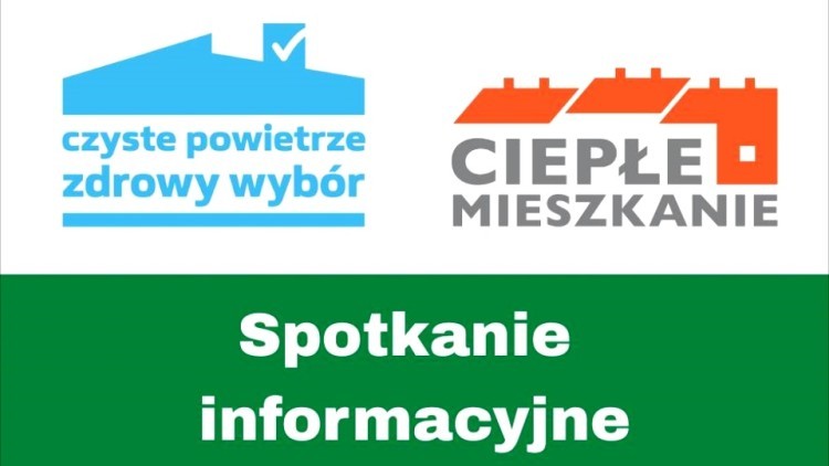 Czyste Powietrze i Ciepłe Mieszkanie - spotkanie informacyjne o programach w Nowym Stawie.