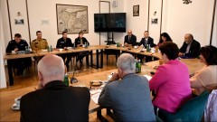 Posiedzenie Komisji Bezpieczeństwa i Porządku w Nowym Dworze Gdańskim.