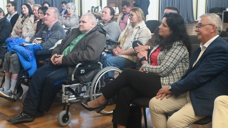 Rozmawiali o potrzebach osób z niepełnosprawnościami – ważne spotkanie w Nowym Dworze Gdańskim.