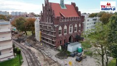Modernizacja ulicy Stare Miasto w Malborku - prace archeologiczne nie opóźnią inwestycji? Zobacz zdjęcia i wideo z drona - 15.10.2025