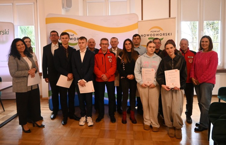 Młoda Krew Ratuje Życie - podsumowanie konkursu w Nowym Dworze Gdańskim.