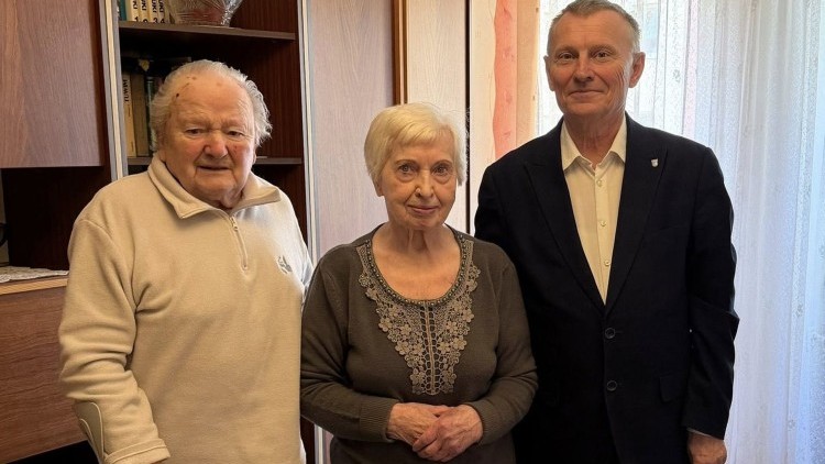 Nowy Dwór Gdański. Jubileusz 90-lecia pani Stanisławy Grzybowskiej.