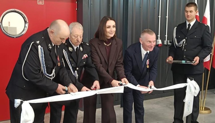 Nowoczesne Centrum Ratowniczo-Gaśnicze otwarte w Nowym Dworze Gdańskim.