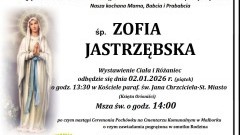 Zmarła Zofia Jastrzębska. Miała 95 lat.