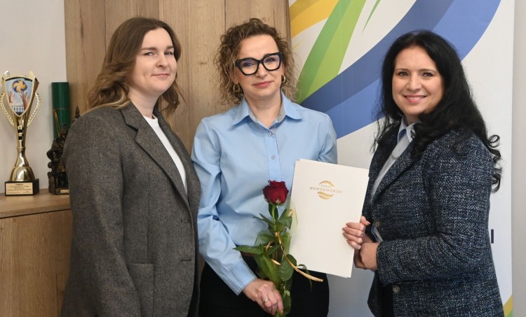 Akt nadania stopnia nauczyciela mianowanego dla Renaty Spytkowskiej.