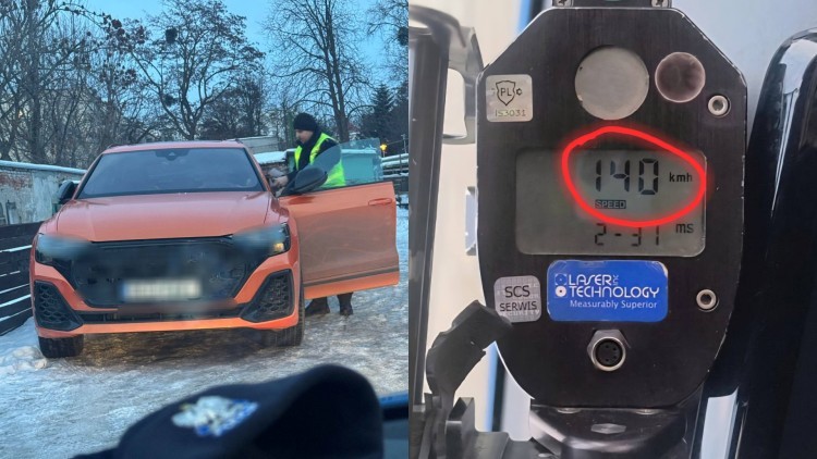 140 km/h w terenie zabudowanym. Drastyczne przekroczenie prędkości w Elblągu!