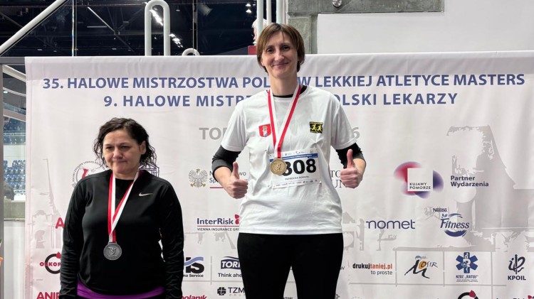 Dorota Paprocka Mistrzynią Polski w pchnięciu kulą.