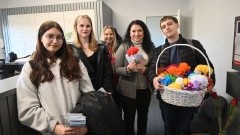 Szacunek na co dzień – uczniowie LO w Nowym Dworze Gdańskim odwiedzili Starostwo Powiatowe.