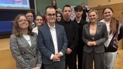 Młodzieżowa Rada Powiatu Sztumskiego na Uczniowskiej Konferencji Praw Człowieka.