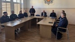 Roczna odprawa policji w Sztumie – podsumowano działania jednostki w 2025 roku.